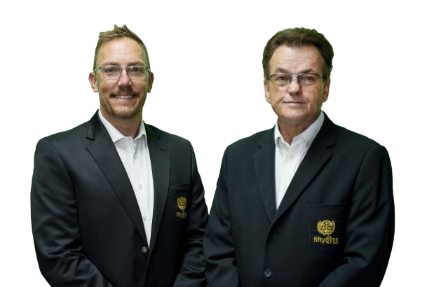 Louw Lubbe and Dawid van der Merwe — the practice transition from founder to successor